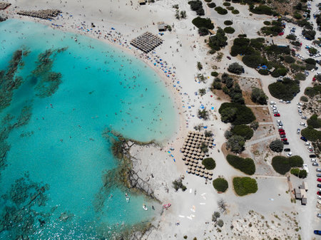 Island Crete Mediterranean Sea, sea and beachの写真素材