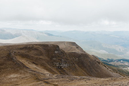 Mountains nature beauty vacation travel sky freedomの写真素材