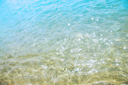 waves of the seaの写真素材