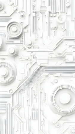 Abstract technology background with circuit boardの素材