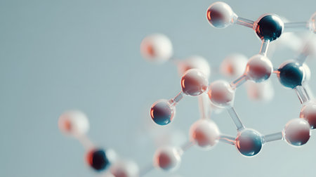 Molecular structure. Science and technology abstract background. Molecular structure. Abstract background for medical, science and technologyの素材