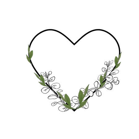 Floral clip artのイラスト素材