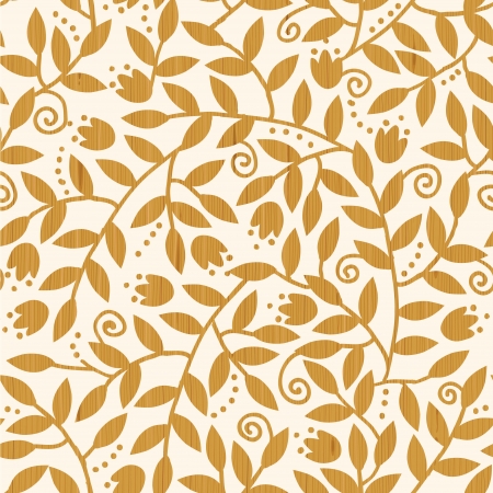 Textured Wooden Branches Seamless Pattern Backgroundのイラスト素材