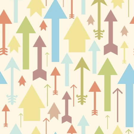 Arrows pointing up seamless pattern backgroundのイラスト素材