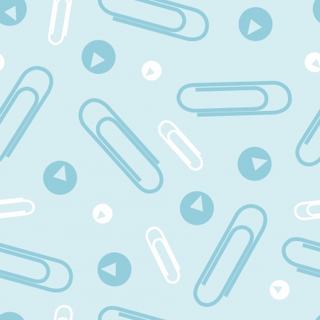 Office supplies seamless pattern backgroundのイラスト素材