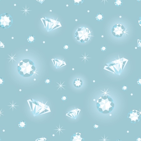 Beautiful diamonds seamless pattern backgroundのイラスト素材
