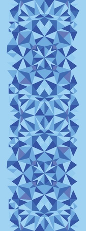 Blue triangle texture vertical seamless pattern backgroundのイラスト素材
