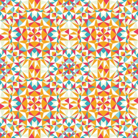 Colorful triangle texture seamless pattern backgroundのイラスト素材