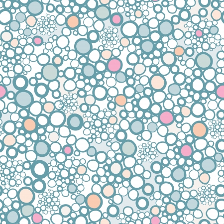 Colorful bubbles seamless pattern backgroundのイラスト素材