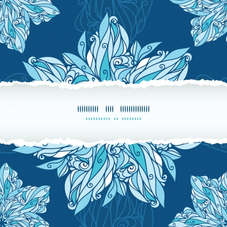 Abstract swirls star horizontal seamless pattern backgroundのイラスト素材