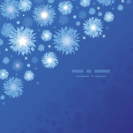Starry night corner seamless pattern template backgroundのイラスト素材