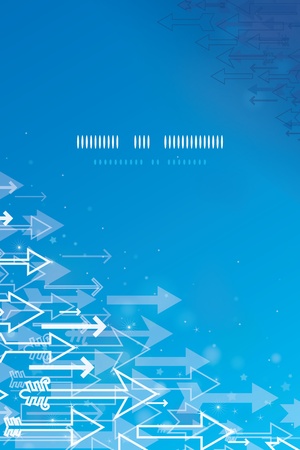 Glowing arrows business vertical template backgroundのイラスト素材