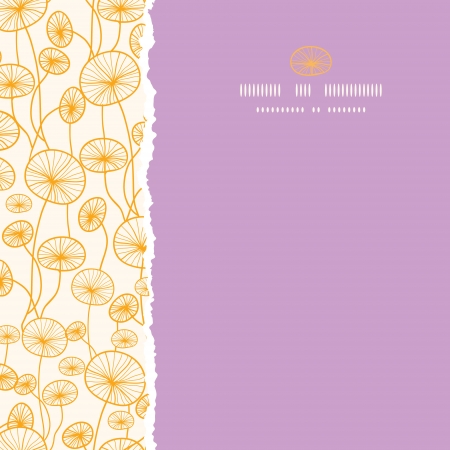 Abstract Yellow Plants Square Torn Seamless Pattern Backgroundのイラスト素材