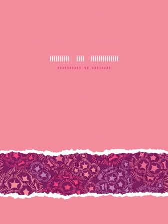 Abstract underwater flowers vertical torn seamless pattern backgroundのイラスト素材