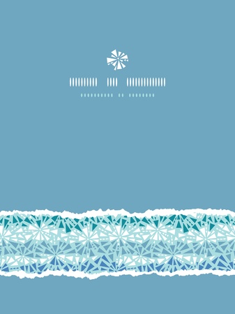 Abstract ice chrystals texture vertical torn seamless pattern backgroundのイラスト素材
