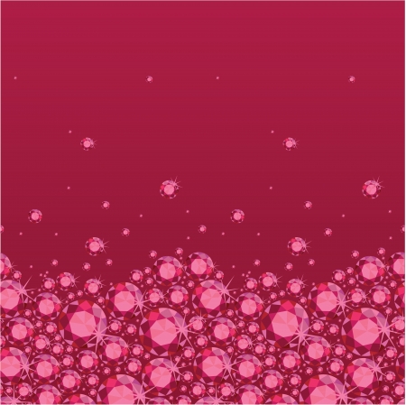 Ruby horizontal seamless pattern background borderの写真素材