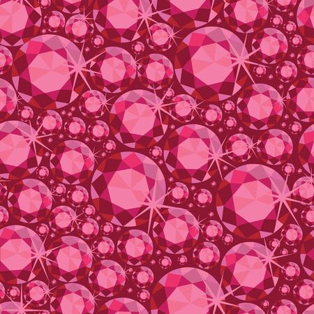 Ruby seamless pattern backgroundの写真素材