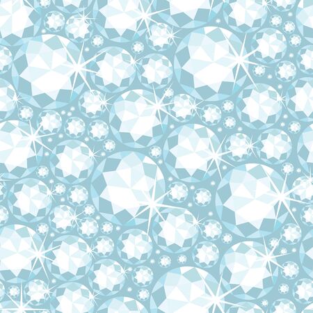 Shiny diamonds seamless pattern backgroundの写真素材
