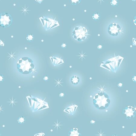 Beautiful diamonds seamless pattern backgroundの写真素材
