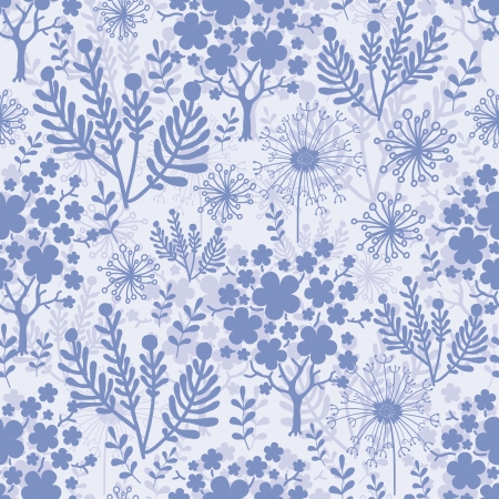 Evening garden seamless pattern backgroundの写真素材