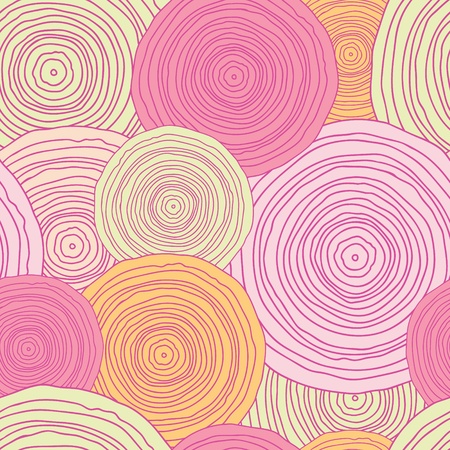 Doodle circle texture seamless pattern backgroundの写真素材