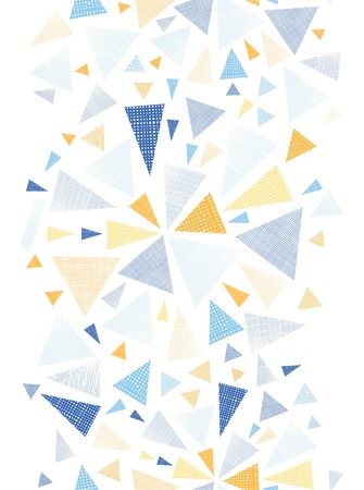 Colorful textured arrows triangles vertical seamless pattern backgroundの写真素材