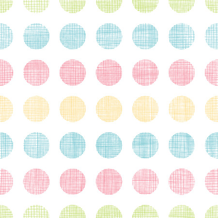 Vector abstract textile polka dots stripes seamless pattern backgroundのイラスト素材