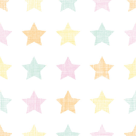  stars textile   seamless pattern backgroundのイラスト素材