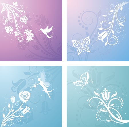 Floral pattern.のイラスト素材