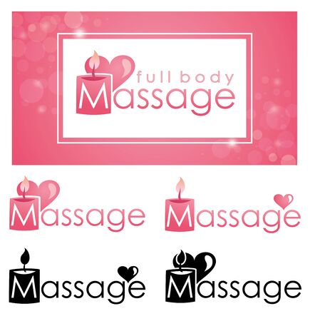 Massage gift certificateのイラスト素材