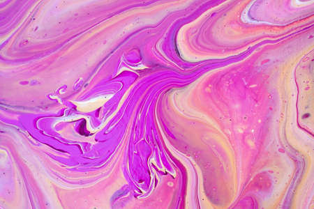 Fluid art painting. Abstract decorative marble texture.