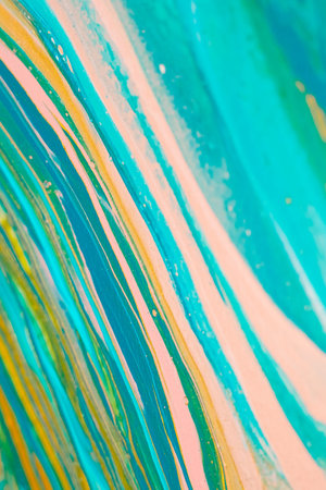 Beautiful fluid art natural luxury painting. Marbleized effect.の写真素材