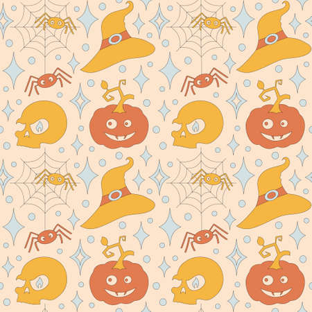 Autumn simple minimalist background with a sparkle.のイラスト素材