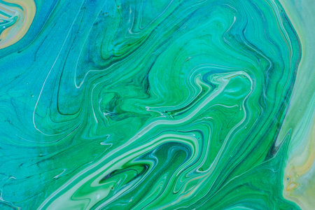 Beautiful fluid art natural luxury painting. Marbleized effect.の写真素材
