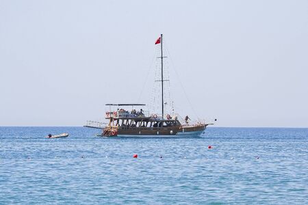 View of the boats sailing, tourism