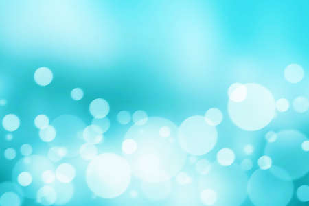 Christmas Tree Defocused Lights in Magic Snowy Night. High quality photoの写真素材