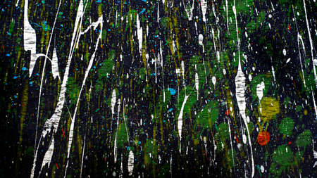Blurred abstract multicolor random dynamic draw paint pattern background. High quality photo