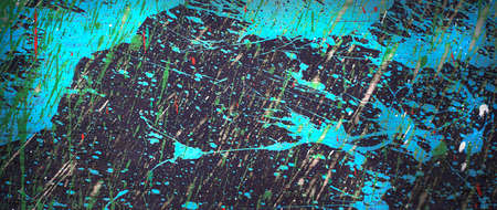 Blurred abstract multicolor random dynamic draw paint pattern background. High quality photo