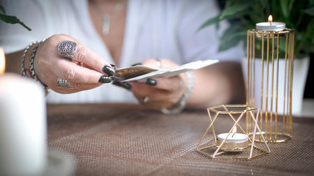 Concept of psychic advisor or ways of divination.