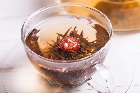 Blooming Flower Teaの写真素材