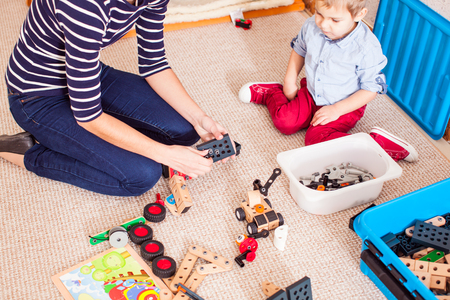 Weekdays in kindergartenの写真素材