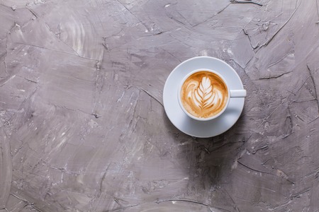 Cup of cappuccinoの写真素材