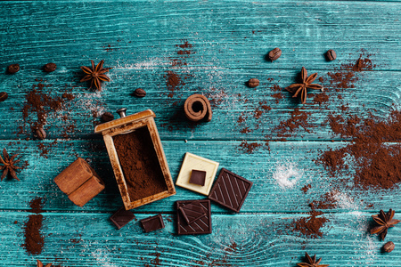 Decorating with aromatic ingredientsの写真素材