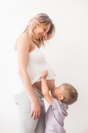 Acquaintance with the future brotherの写真素材