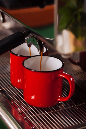 Two cups of coffee