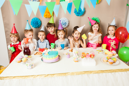 Happy birthday partyの写真素材