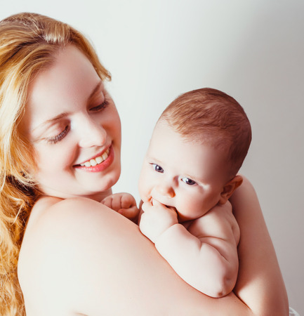 Mother and babyの写真素材