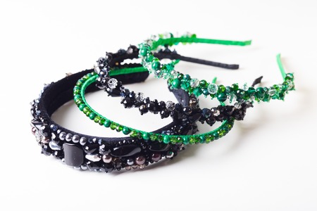 Variety of headbandsの写真素材