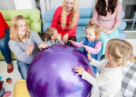 Mothers and childrenの写真素材