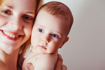 Mother and babyの写真素材